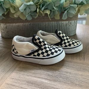 Toddler Checkered Board Vans!